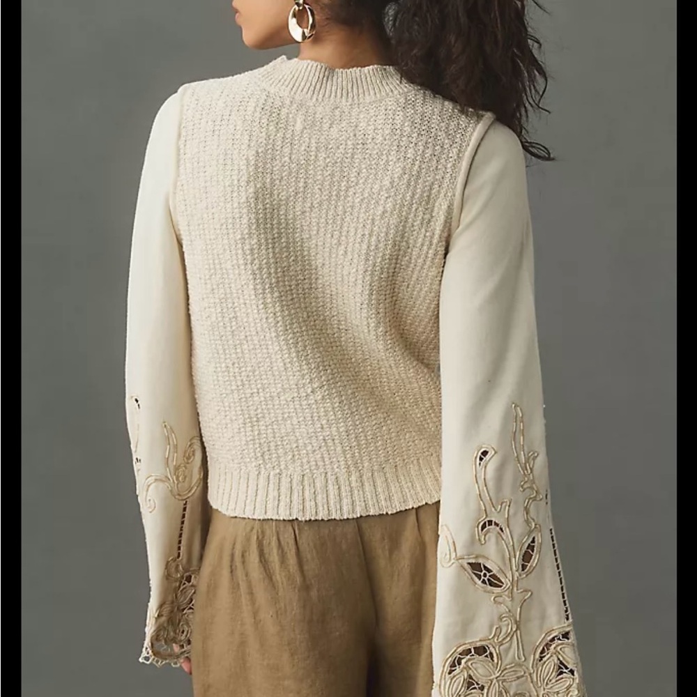 Anthropologie Textured Top - Picture 2 of 3